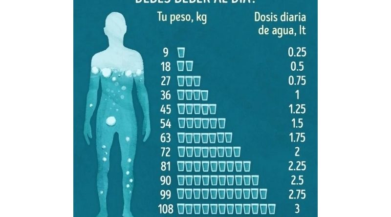 Cuanta Agua Debes Beber al Día